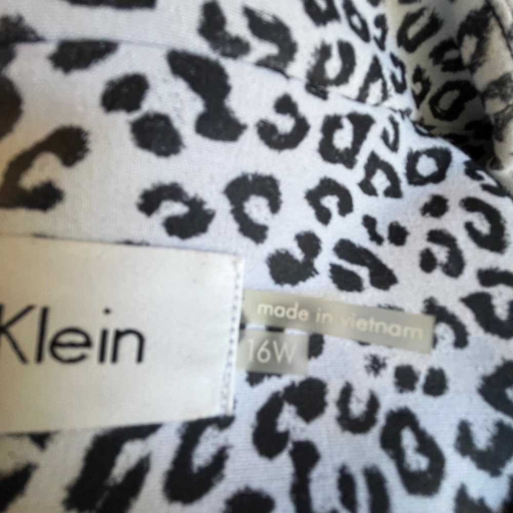 Leopard Print Blazer Jacket, Open Front, Statemen… - image 11